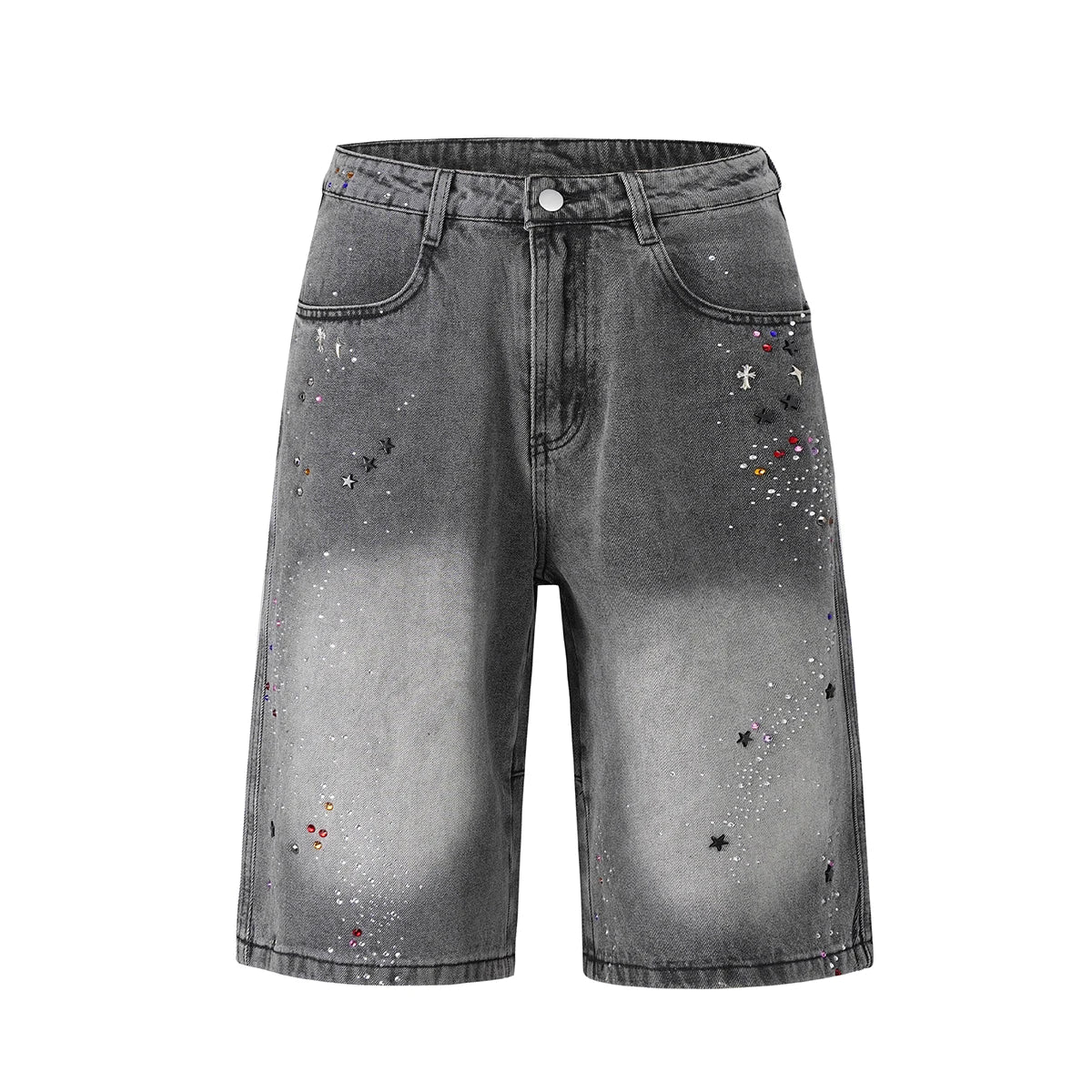 Men's Ropa Hombre Streetwear Solid Casual Denim Trousers