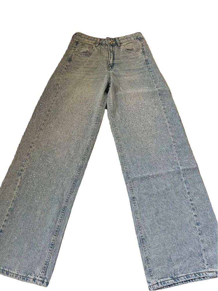Women's Sparkling Denim Jeans Pant