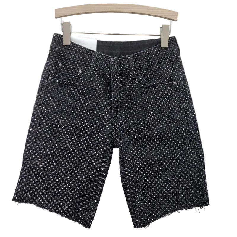 Women's Parkway Rhinestone Denim Shorts