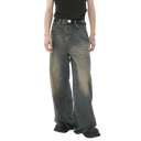 Men's Denim Old Blue Washed Jeans