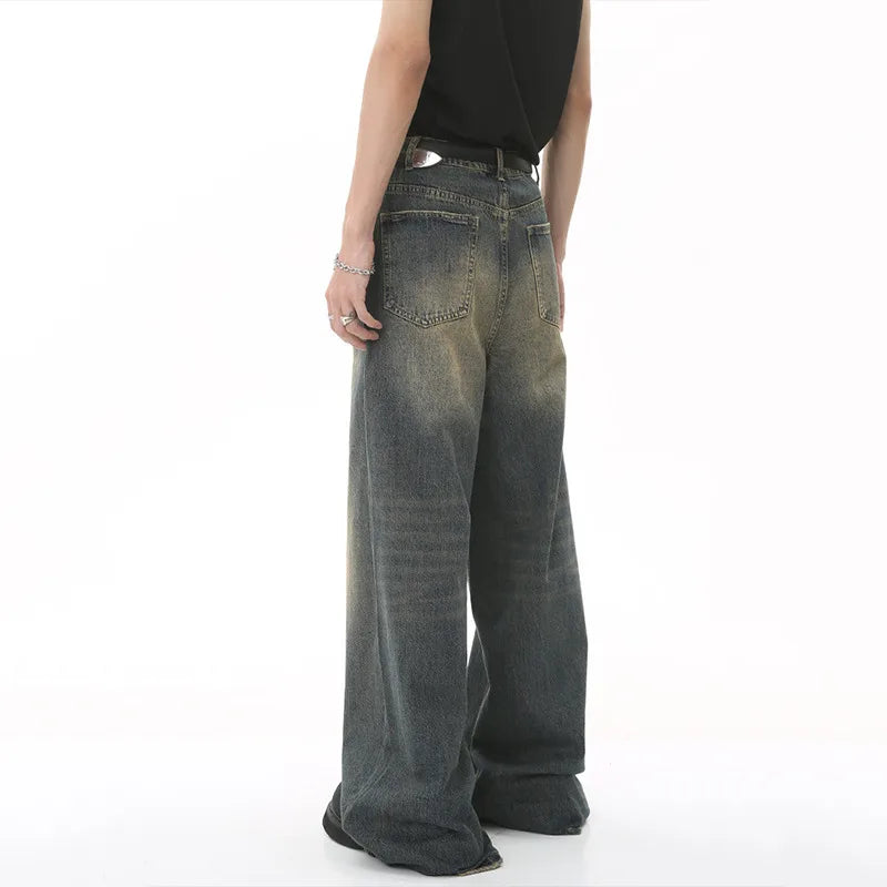 Men's Denim Old Blue Washed Jeans