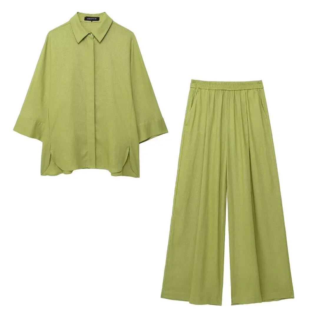 Women's Two Piece Pants Set