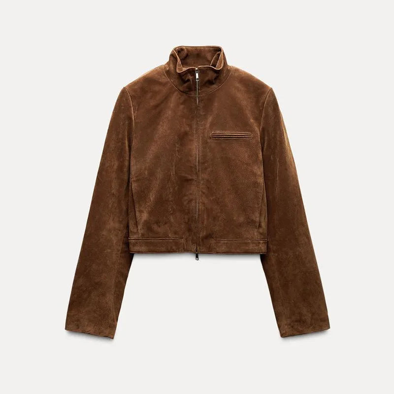 Women's Parkway Shortcut Suede Jackets