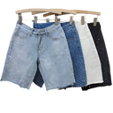 Women's Parkway Rhinestone Denim Shorts