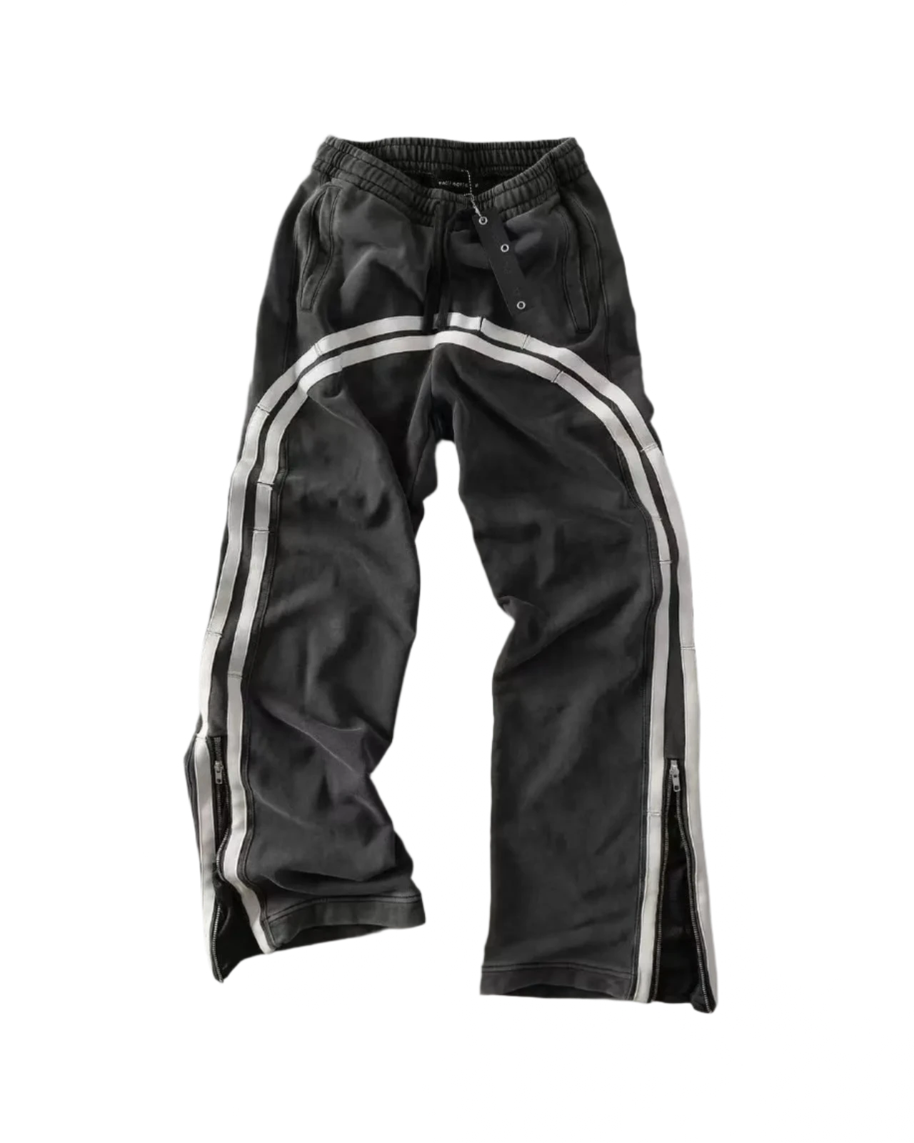 Men's Double Striped Wide Leg Pants