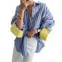 Women's Oversized Pinstripe Shirt