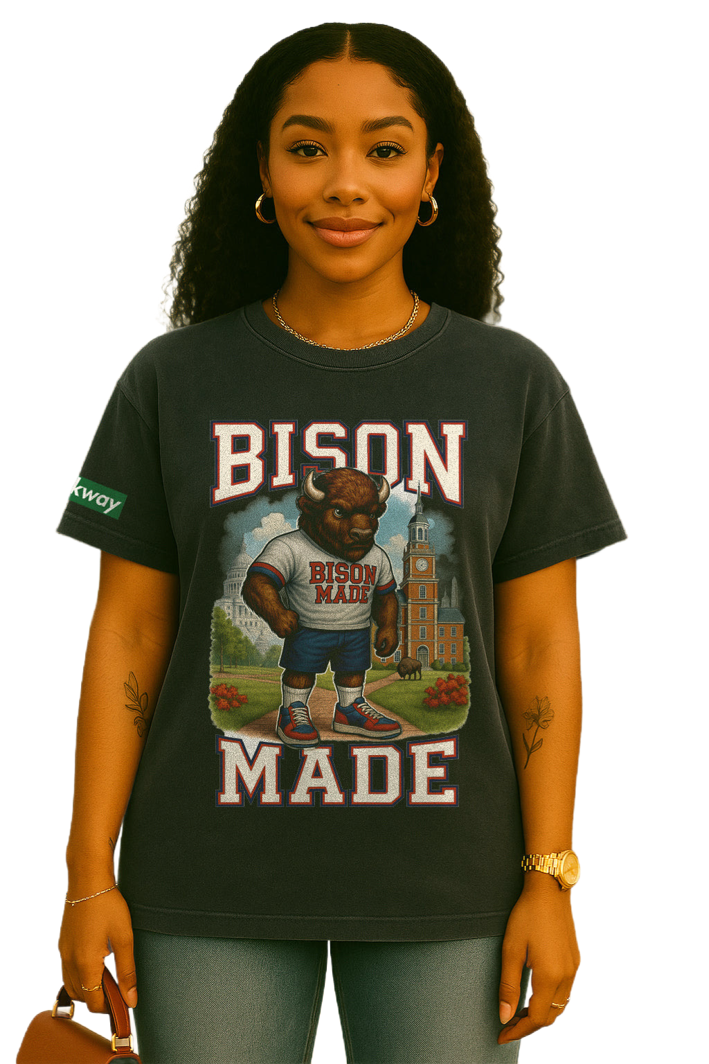 Bison Made Limited Acid Wash Tee