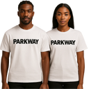 Parkway Standard Logo Tee (White/Black)