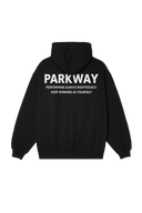 PKWY Minimalist Black Hoodie