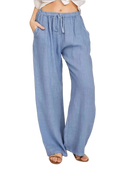 Women's Casual Loose Elastic Waist Trouser