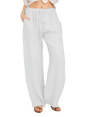Women's Casual Loose Elastic Waist Trouser