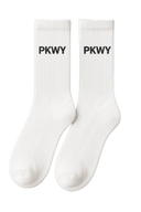 PKWY Everyday Socks (White/Black)
