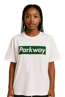 Parkway Core Box Logo Tee (White/Green)