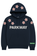 Cherry Blossom Parkway Hoodie (Navy)