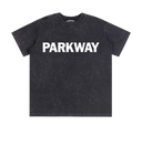 PARKWAY Classic Oversized Acid Wash Tee (Unisex)