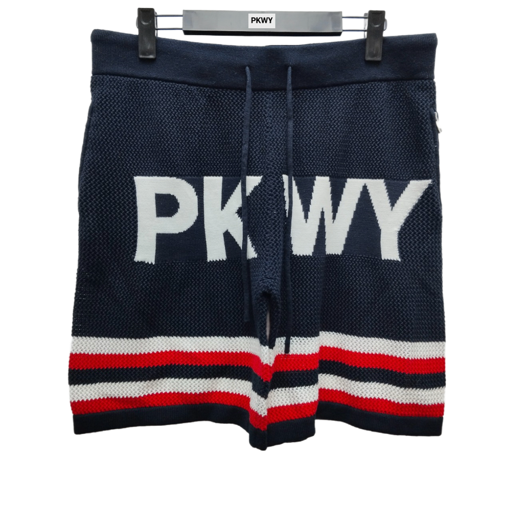 Parkway Nautique Knit Shorts (Navy/Red/White)