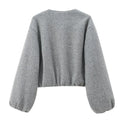 Women's Long Sleeve Wool Coat