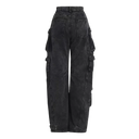 Women's Denim Workwear Multi-Pocket Jeans