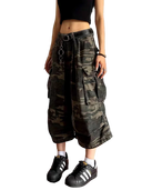Women's Fatigue Street Cargo Denim