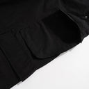 Unisex Parkway Drawstring Black Cargo Pants