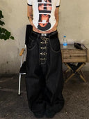 High Waist Baggy Premium Denim