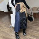 Women's High Waist Cargo Skirt