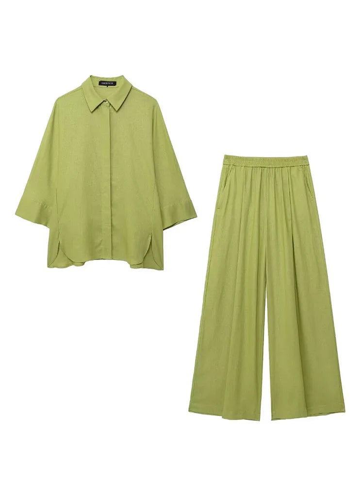 Women's Two Piece Pants Set
