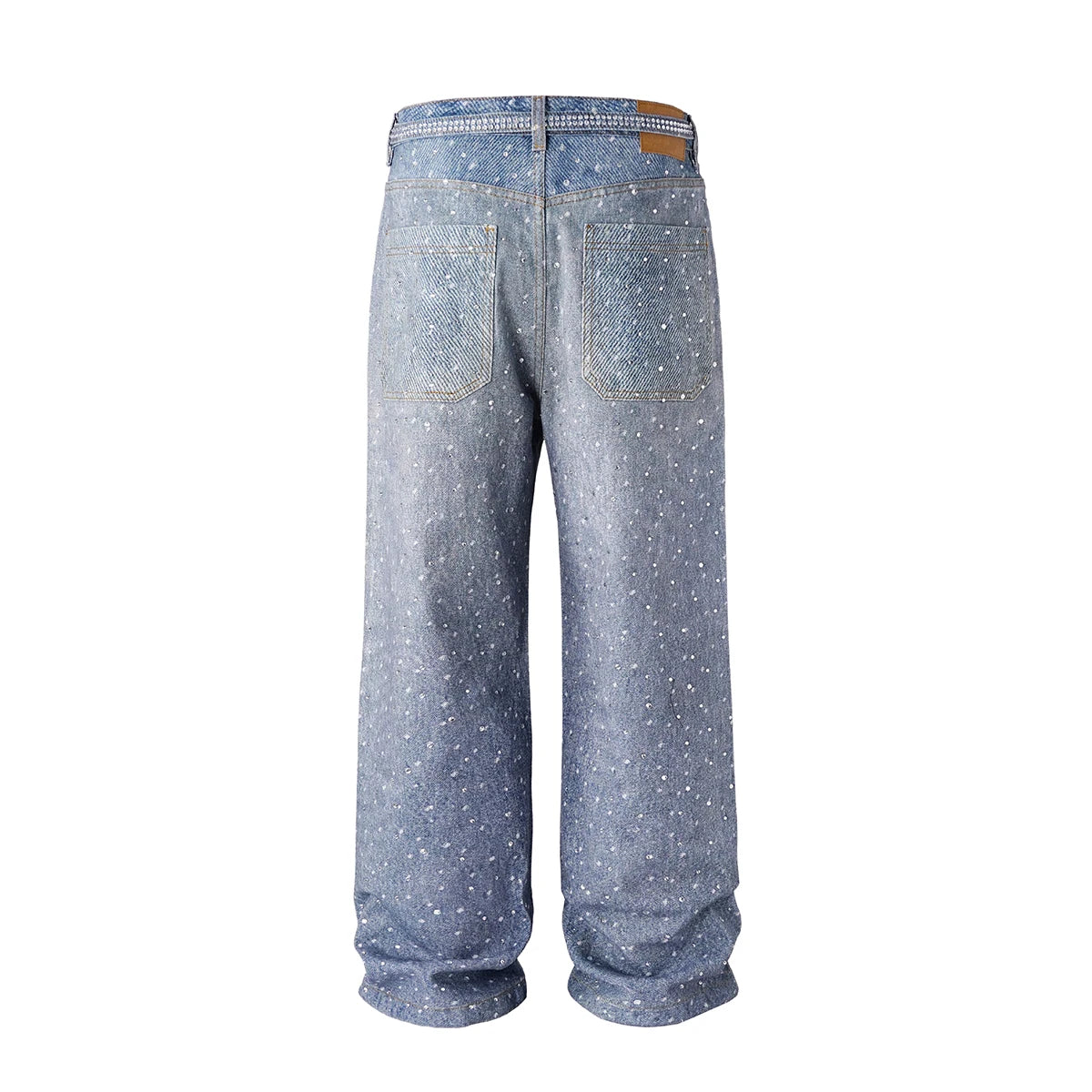 Men's Ropa Hombre Streetwear Solid Casual Denim Trousers