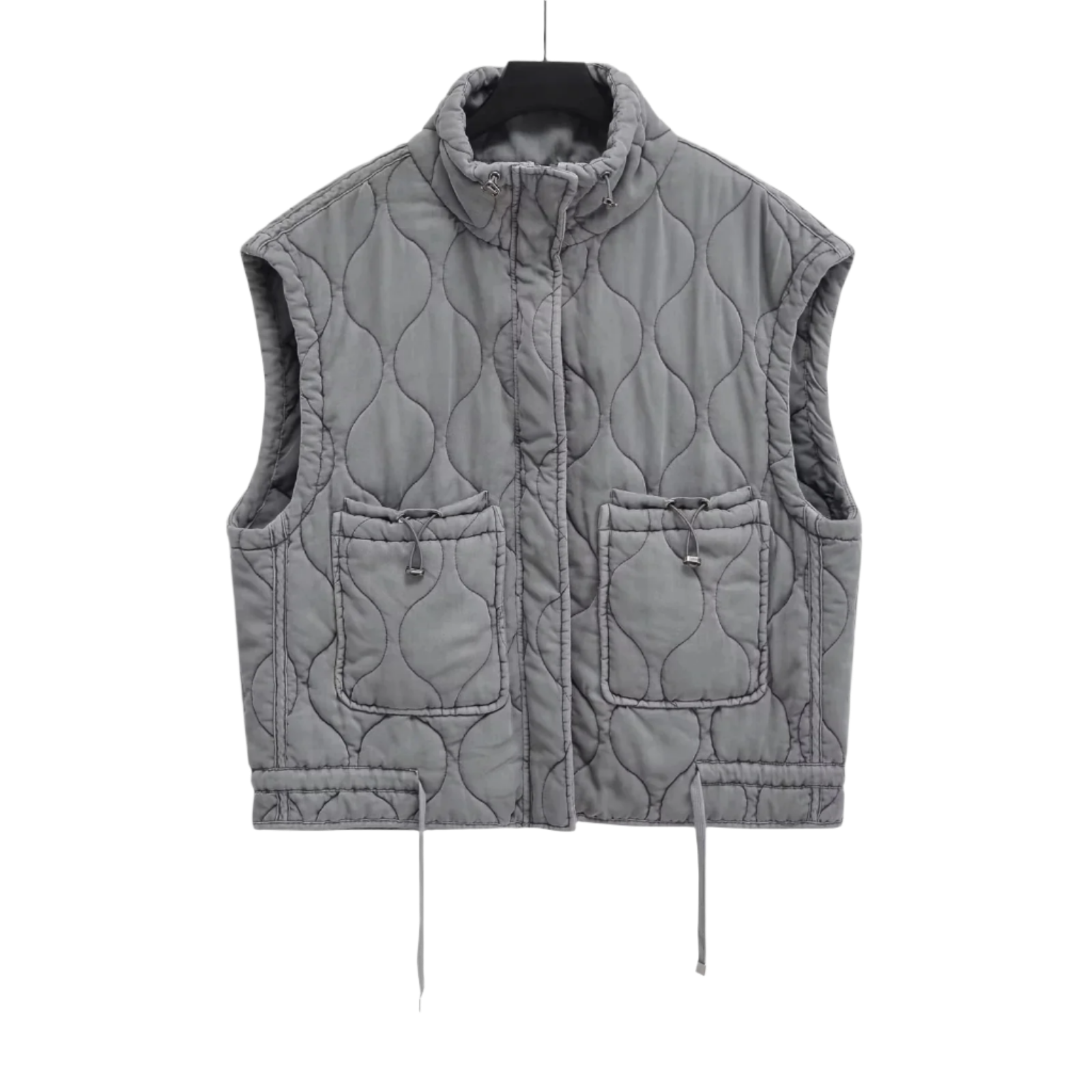 Women's Quilted Cotton Vest Jacket