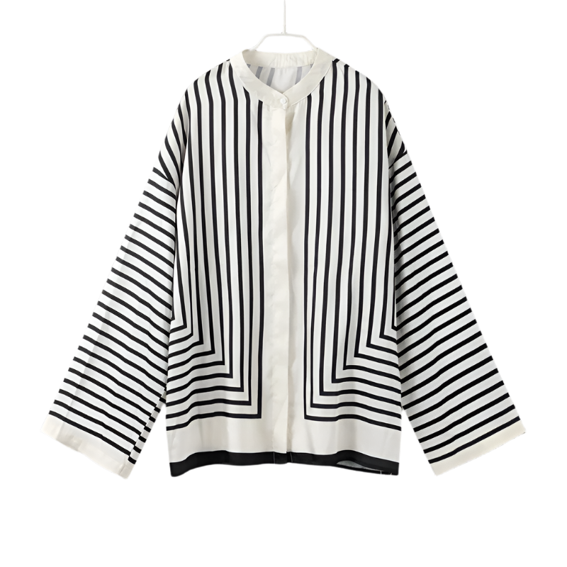 Women's Loose Long Flare Sleeve Shirt