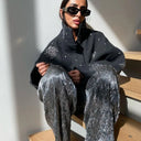 Women’s Lapel Collar Wool Jacket