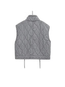 Women's Quilted Cotton Vest Jacket