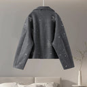 Women’s Lapel Collar Wool Jacket