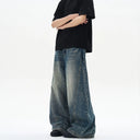 Men's Oversized Wide Leg Denim Pants
