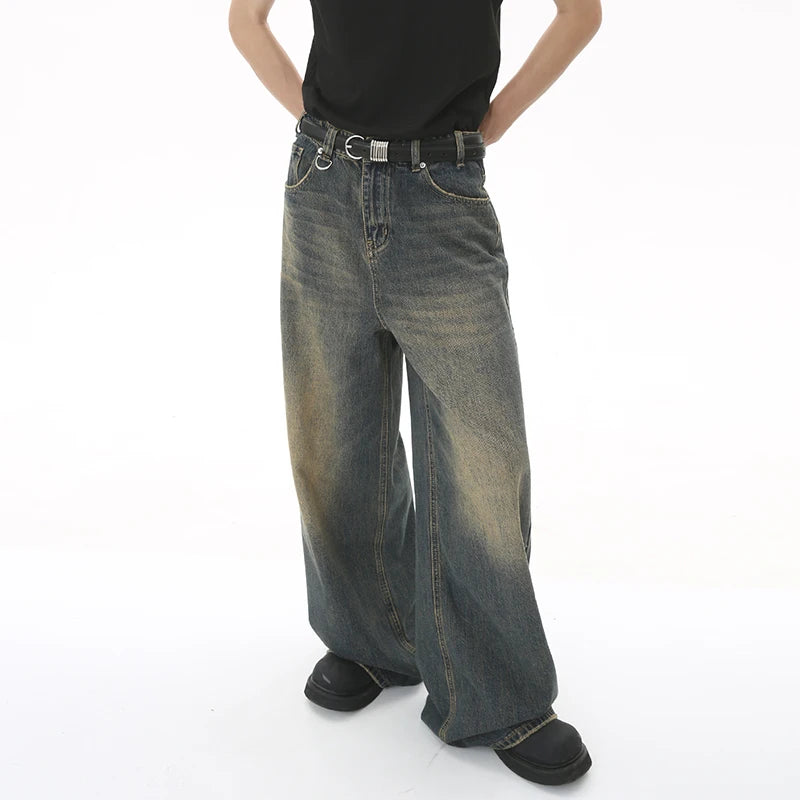Men's Denim Old Blue Washed Jeans