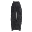 Women's Denim Workwear Multi-Pocket Jeans