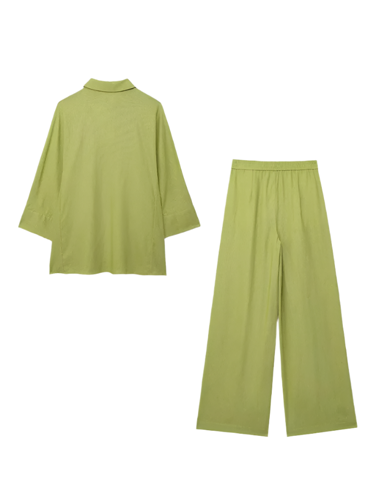 Women's Two Piece Pants Set