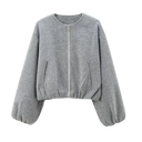 Women's Long Sleeve Wool Coat