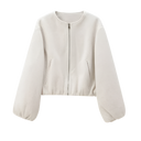 Women's Long Sleeve Wool Coat