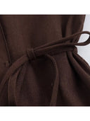 Women's Kimono Style Lace Up Set