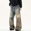 Ripped Camouflage Denim (Unisex)