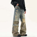 Ripped Camouflage Denim (Unisex)