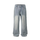 Men's Ropa Hombre Streetwear Solid Casual Denim Trousers