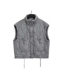 Women's Quilted Cotton Vest Jacket