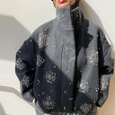Women’s Lapel Collar Wool Jacket