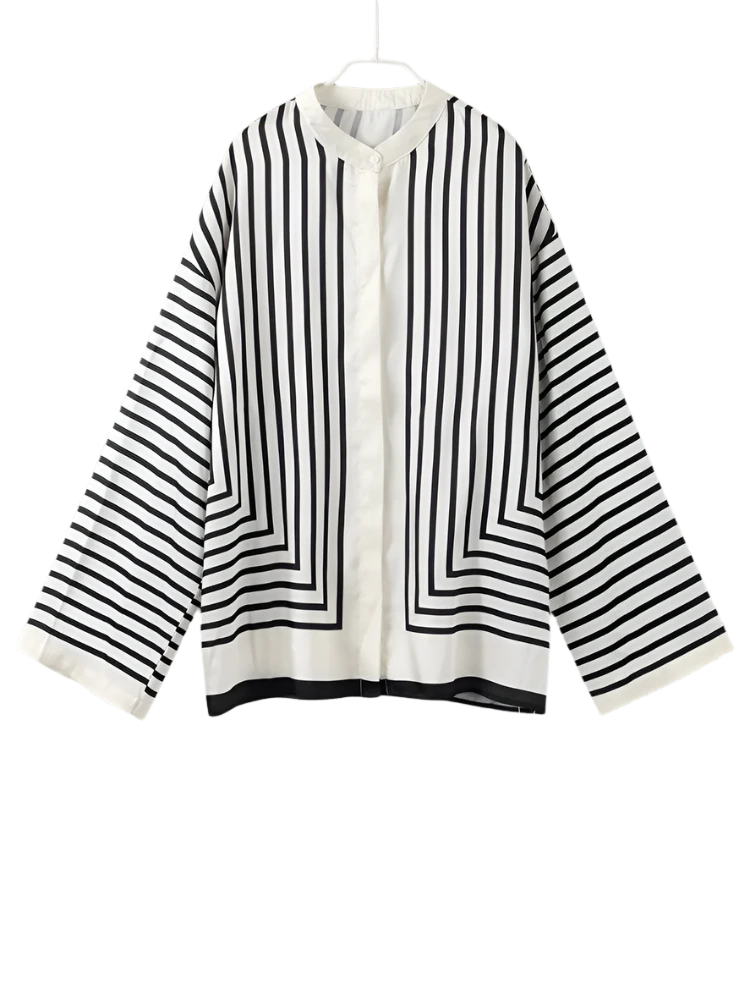 Women's Loose Long Flare Sleeve Shirt