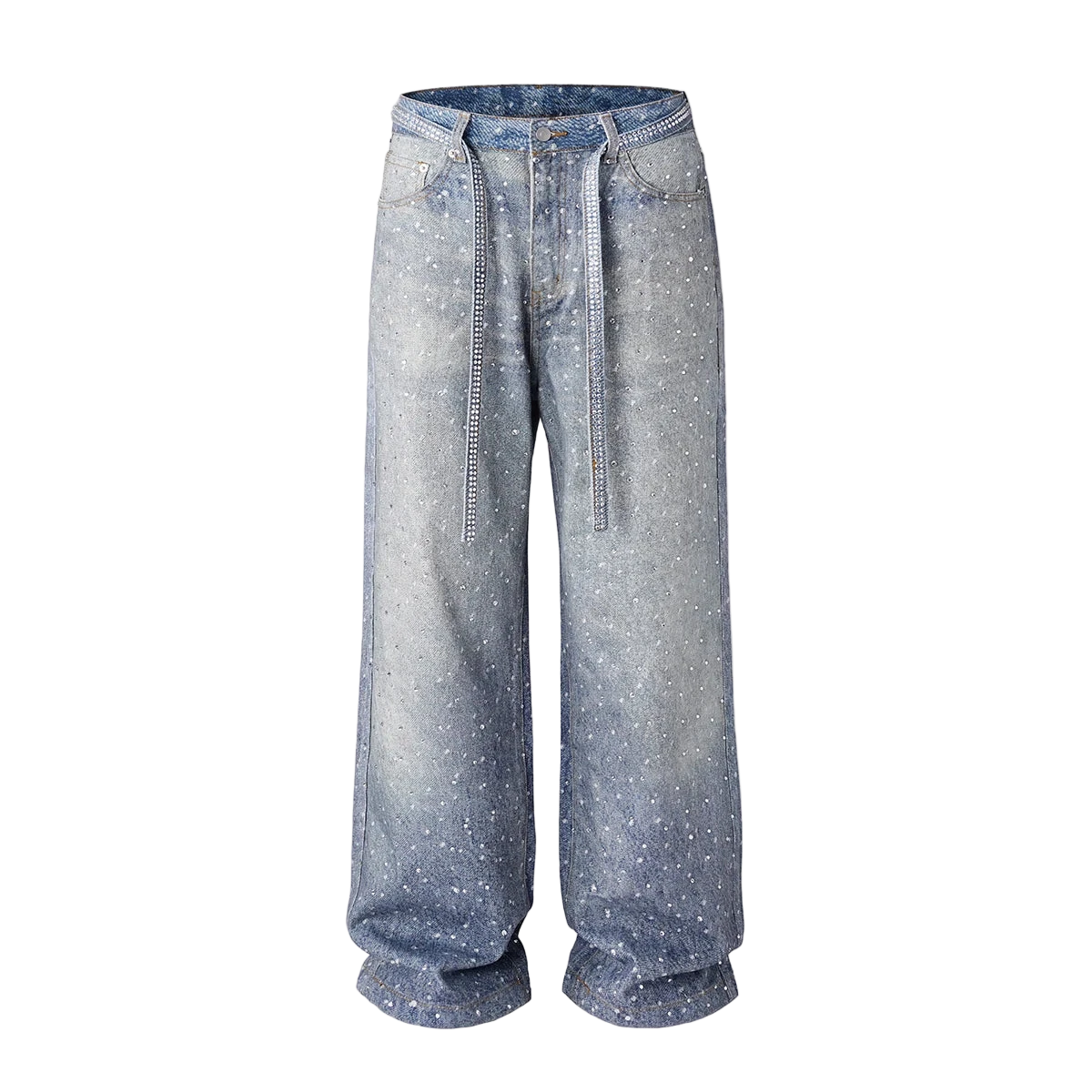 Men's Ropa Hombre Streetwear Solid Casual Denim Trousers