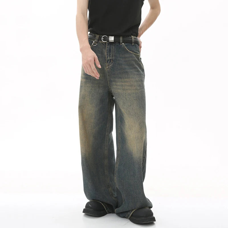 Men's Denim Old Blue Washed Jeans