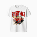 Parkway “Cavalli Racer” Graphic Tee (White)